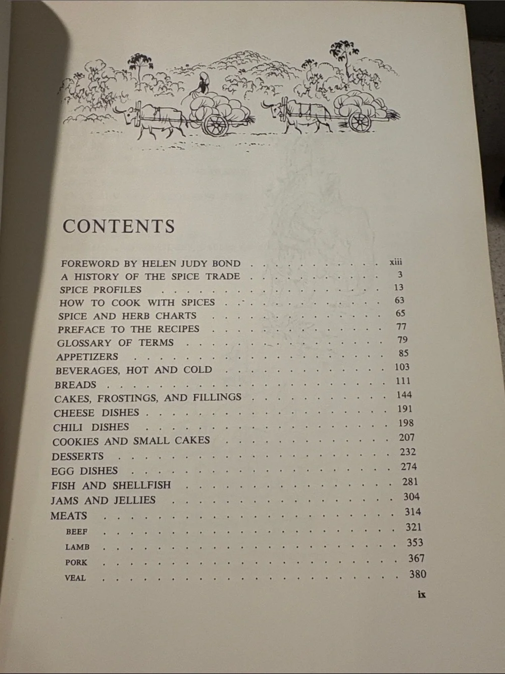 Vintage Cookbook The Spice Cookbook 1964